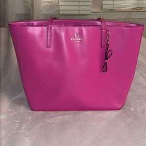Hot pink purse